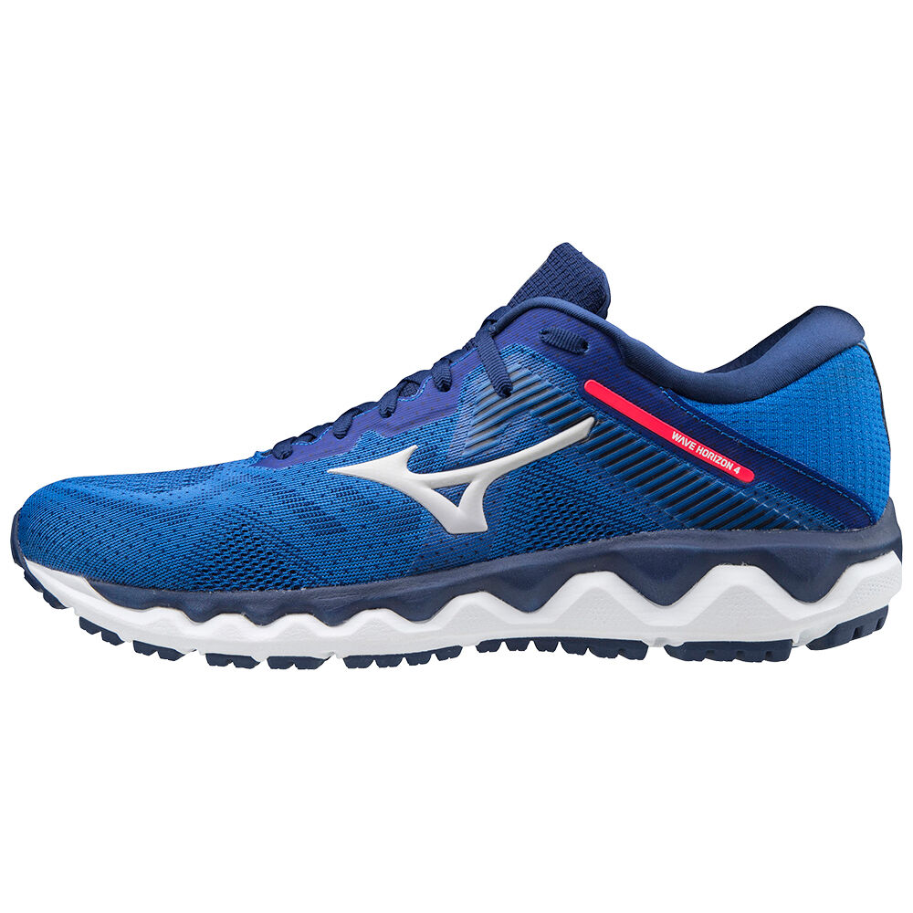 Mizuno Wave Horizon 4 Férfi Futócipő Kék/Rózsaszín KZL340861